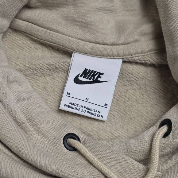 Nike Beige Longline Hoodie Sweatshirt Womens Medium - Picture 4 of 7